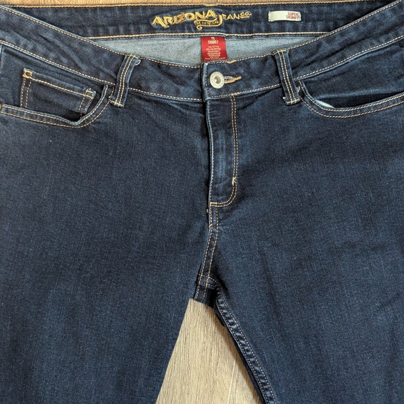 Juniors size 15 short Arizona jean co super skinny jeans - Picture 3 of 8